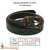Embossing Leather Belt