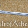 Valiant Armoury Craftsman Series - Long Leaf Blade Sword with Scabbard - Blue