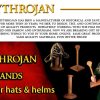 Mythrojan Medieval Wooden Helmet Stand