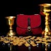 Woolen Medieval Bag