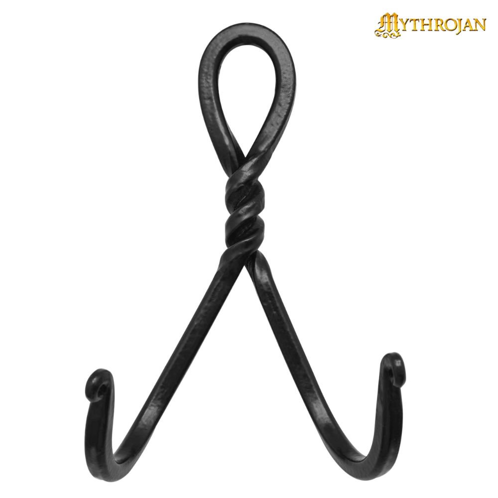 Mythrojan - Heavy Sword Wall Mount in Forged Black Finish : Universal Sword  Holder Wall Display - Kult of Athena
