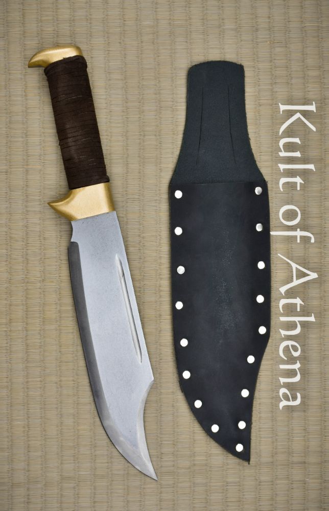 Devil's Edge - Outlander - Large Bowie High Carbon Fighting Knife - Kult of  Athena %