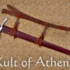 Valiant Armoury Craftsman Series - German Medieval Longsword - Red Scabbard