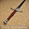 Valiant Armoury Craftsman Series - German Medieval Longsword - Red Scabbard