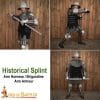 Medieval Splint / Brigandine Arm Armor - Lord of Battles - Image 8