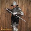 Medieval Splint / Brigandine Arm Armor - Lord of Battles