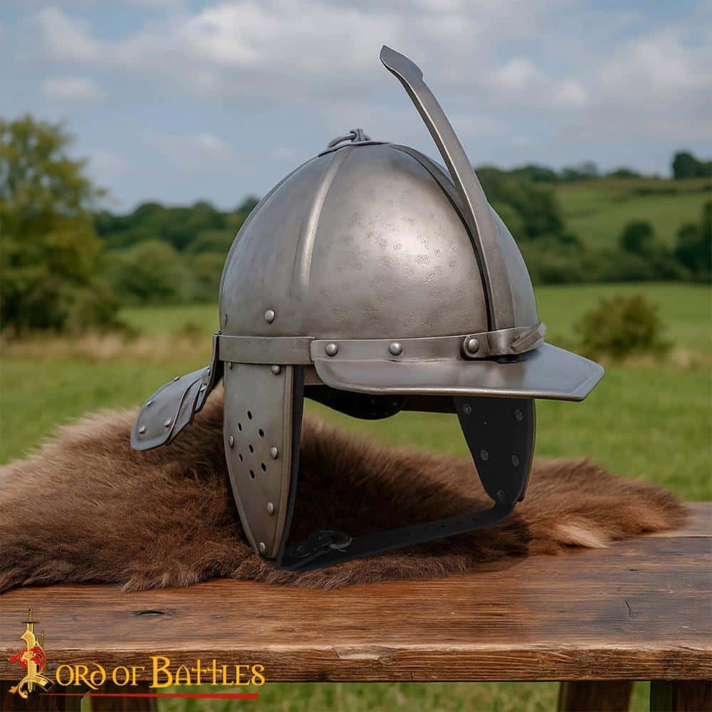 Lord of Battles - Lobster Pot Helmet - Zischägge Cavalry Helmet